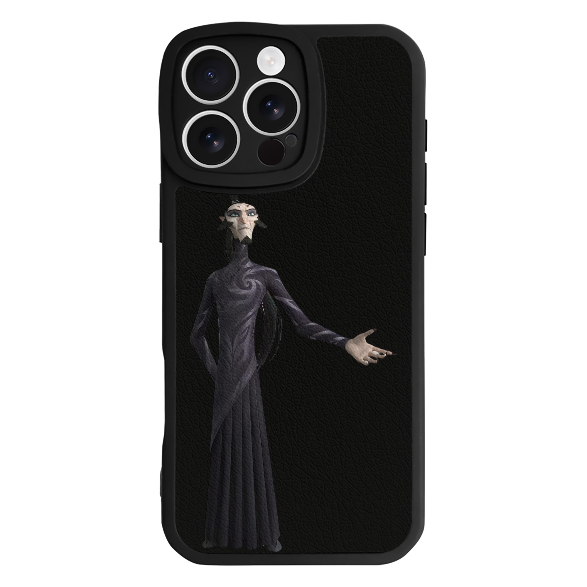 （画像用） Ne Zha 2 ナタ 魔童の大暴れ 【iPhone 16シリーズ対応】シリコンスマホケース（レザー調） 材質：シリコン